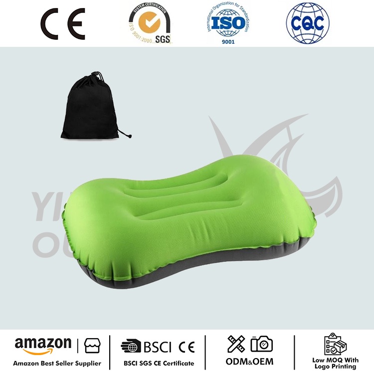 Inflatable कॅम्पिंग प्रवास उशी
