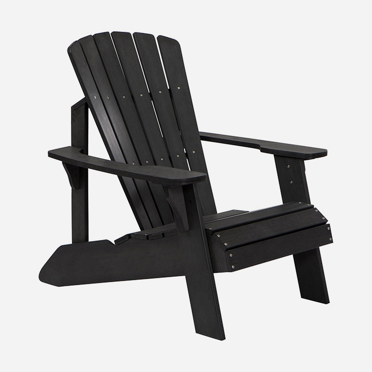 आउटडोअर राळ लाकूड Adirondack चेअर
